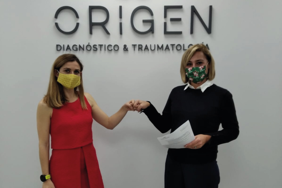 Origen firma un acuerdo de patrocinio con el club Trivall. Origen, Diagnóstico y Traumatología